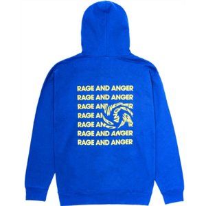 Rage And Anger Hoodie - Royal Blue